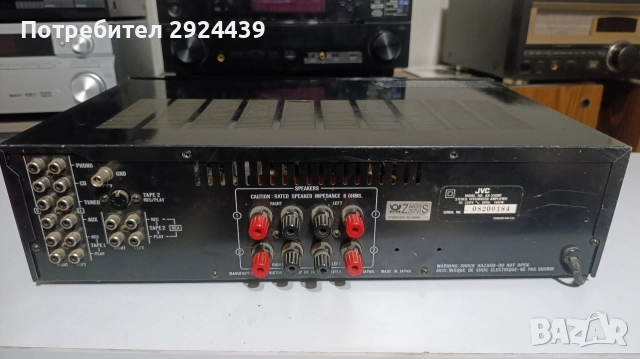 JVC AX-330BK, снимка 5 - Ресийвъри, усилватели, смесителни пултове - 52793956