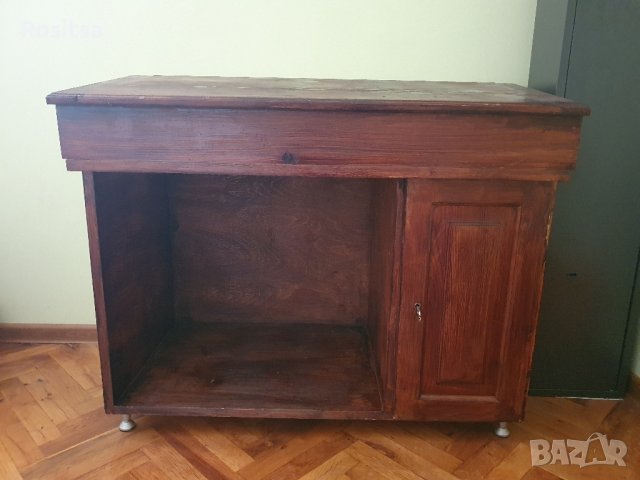 Старо дървено бюро, снимка 1 - Бюра - 44212036