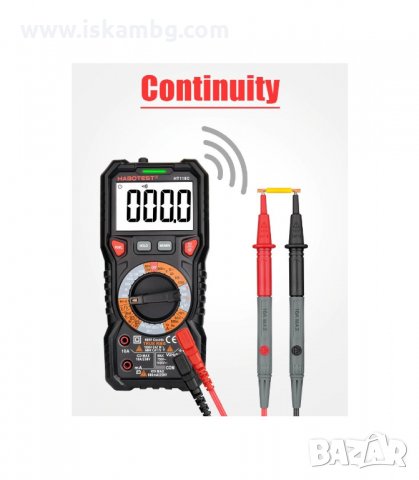 ПРОФЕСИОНАЛЕН МУЛТИЦЕТ HABOTEST HT118A - код HT118A, снимка 3 - Друга електроника - 33895596