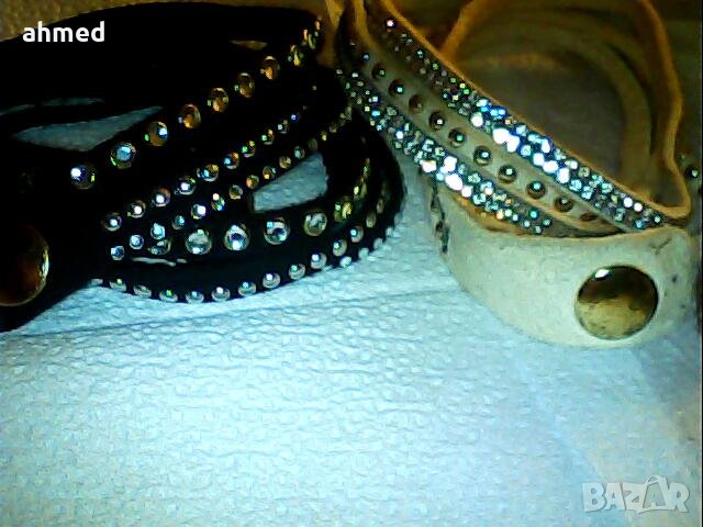 2бр красиви кожени гривни, снимка 7 - Гривни - 41624772