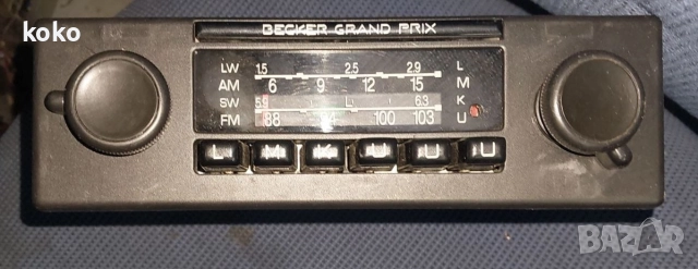 Becker grand prix radio