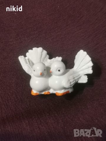 Малки гълъби гълъбчета гълъба фигурки фигурка гипсови смола ресин 