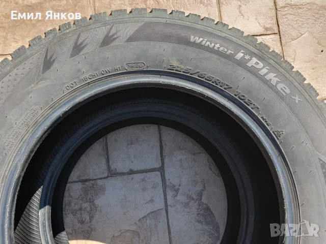 Hankook i pike 225 65 17 зимни, снимка 6 - Гуми и джанти - 50544708