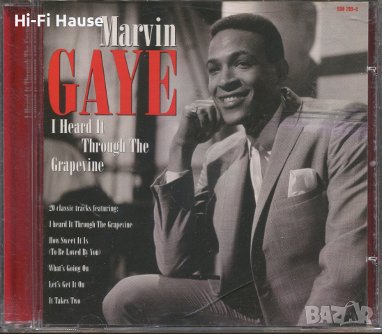 Marvin Gaye -I Heard It, снимка 1 - CD дискове - 36313284