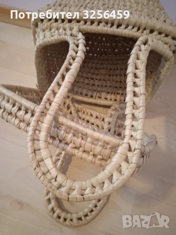 Лятна чанта от камъшит, снимка 2 - Чанти - 50804761