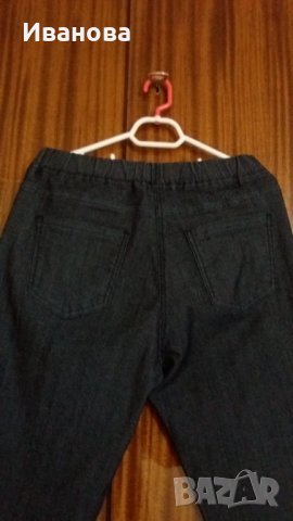 Дънки с ластик на талията, снимка 6 - Дънки - 42433605