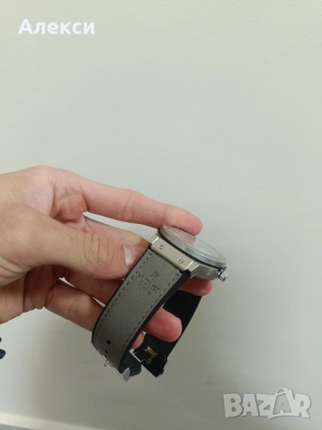 Автоматичен мъжки ръчен часовник hublot classic fusion silver механичен хъблот , снимка 2 - Мъжки - 53541380