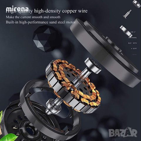 Полилей таванен вентилатор с лед лампа, интелигентно управление  с дистанционно, снимка 4 - Лампи за таван - 34023966