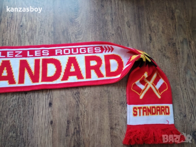 standard liege - страхотен фенски шал КАТО НОВ, снимка 2 - Други - 52849884