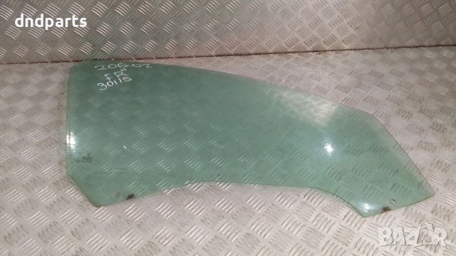 Странично стъкло Peugeot 206 2002г.(предно дясно)	
