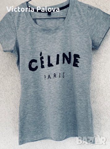 Тениска оригинал модна къща CÈLINE  vintage , снимка 11 - Тениски - 40512928