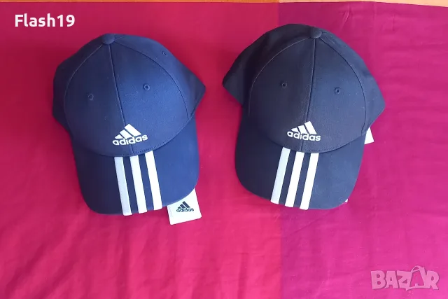 Шапка Adidas Baseball 3-Stripes 2 бр. (виж описанието)