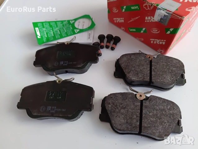  НАКЛАДКИ ПРЕДНИ КОМПЛЕКТ ЗА MERCEDES BENZ W124 200 250 300, снимка 4 - Части - 53798302