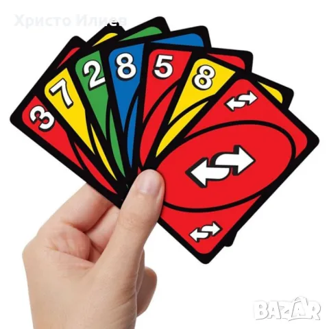 Карти за игра UNO Mattel Оригинални Уно, снимка 3 - Карти за игра - 49374958