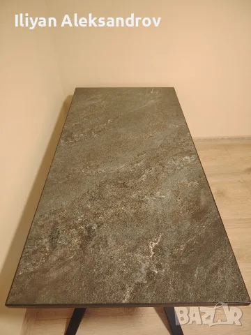Холна маса с керамичен плот, снимка 4 - Маси - 55894383