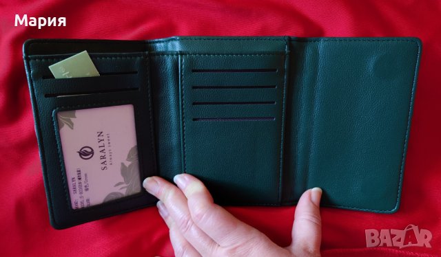 Малък кожен портфейл, снимка 5 - Портфейли, портмонета - 40546632