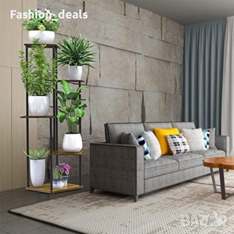 Нова 5-степенна Висока метална Стойка Поставка за растения цветя саксии Подарък Дом градина, снимка 2 - Други стоки за дома - 42396956