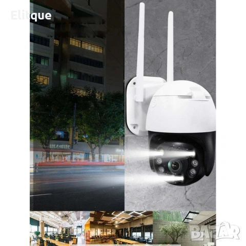 20HS Куполна безжична камера -3MPX - 8LED, снимка 4 - Друга електроника - 53127715