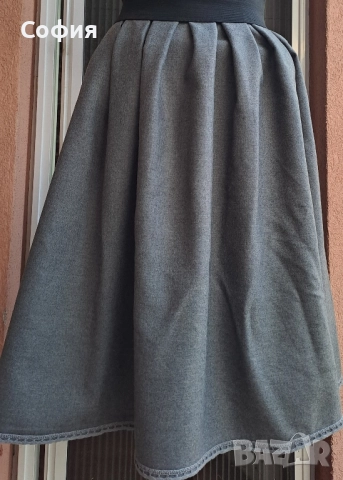 Нова,вълнена пола,р-р С/М и Л/ХЛ, снимка 2 - Поли - 51963074