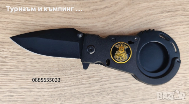 Сгъваем нож Police, снимка 5 - Ножове - 53144906