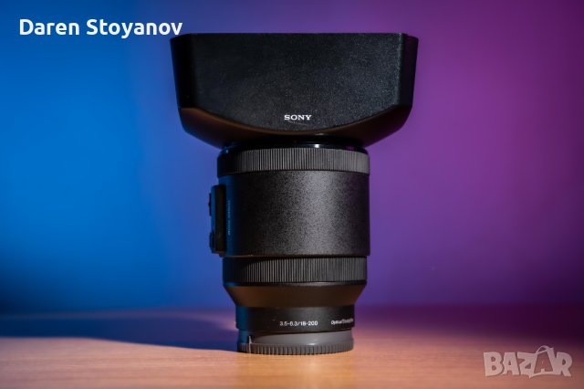Sony E PZ 18-200mm f/3.5-6.3 OSS, снимка 4 - Обективи и филтри - 40336423