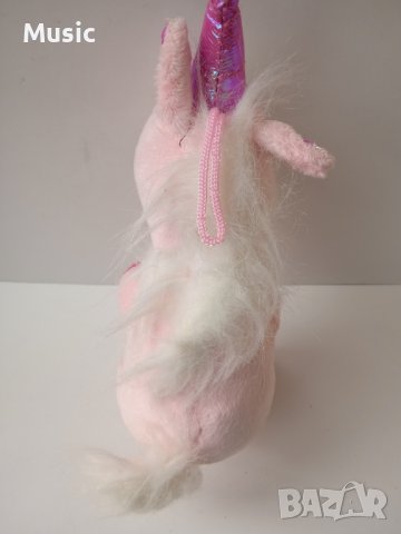 ✅ Мекичко розово конче еднорог, снимка 2 - Плюшени играчки - 39897028