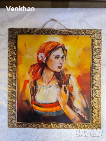 Картини размер 25/25 см на дървена основа.