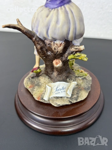 Порцеланова фигура на Сартори / Sartori /  Capodimonte. №7962, снимка 5 - Колекции - 53856523
