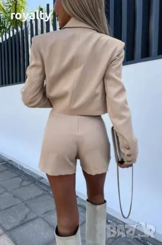 Бежов дамски комплект , снимка 4 - Комплекти - 50005063