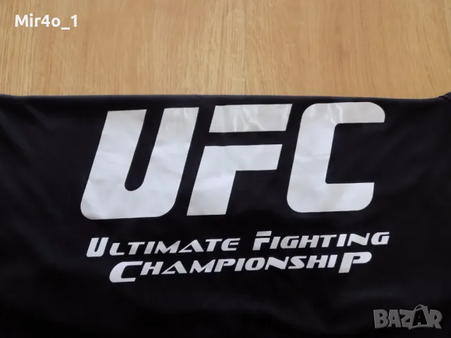 тениска ufc mma бокс муай тай блуза фанела горнище мъжка спорт черна S, снимка 3 - Тениски - 49756995