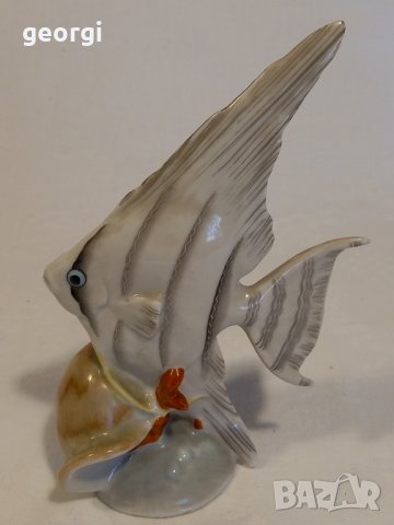Унгарска порцеланова фигура риба, снимка 4 - Декорация за дома - 42218896