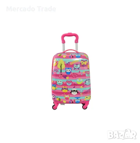 Детски куфар Mercado Trade, 3D, Поликарбон, Различни модели, снимка 4 - Куфари - 35730743