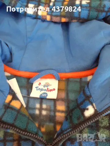 Нов детски немски поларен суичър за момче р.128, снимка 3 - Детски анцузи и суичери - 49024327