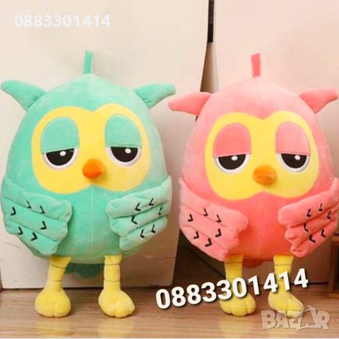 Плюшен Бухал 20см , снимка 4 - Плюшени играчки - 41966948