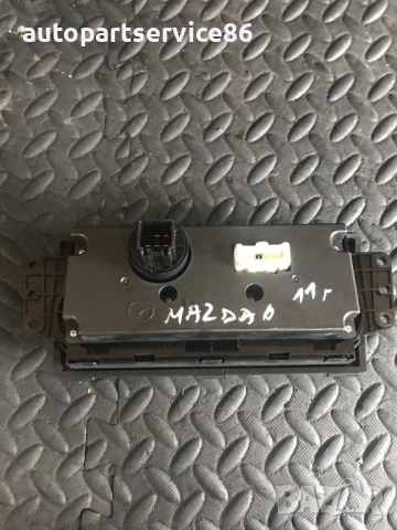 Контролен блок за климатик и отопление RHD за Mazda 6 2.2 дизел (2007-2011) GS1D61190C, снимка 2 - Части - 53714690