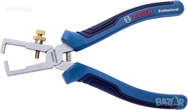 клещи Bosch Professional 160мм, сваляне на изолация, оголване на кабел, снимка 2 - Клещи - 36140178