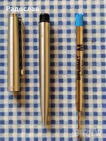 химикалка DIPLOMAT WEST GERMANY , снимка 6 - Ученически пособия, канцеларски материали - 35937618