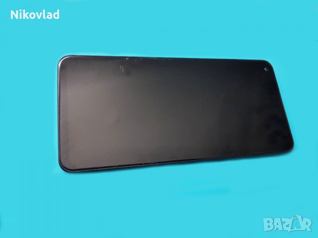 Оригинален дисплей с рамка и датчици за Xiaomi Redmi Note 9 4G, снимка 2 - Резервни части за телефони - 38958854