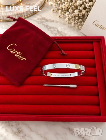 Cartier ⚜️Дамска Гривна , снимка 2 - Гривни - 56061946