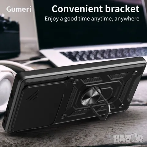 Xiaomi 14T Pro Хибриден Гръб С Капак И Ринг, снимка 5 - Калъфи, кейсове - 47703332