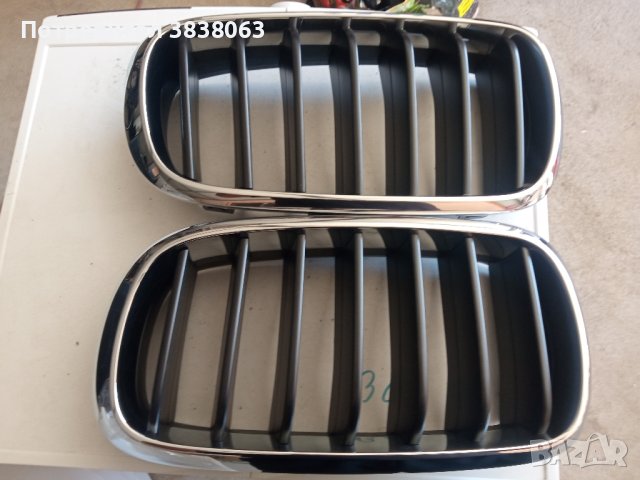 Двойни радиатори решетки за БМВ Х5, снимка 2 - Части - 42166152