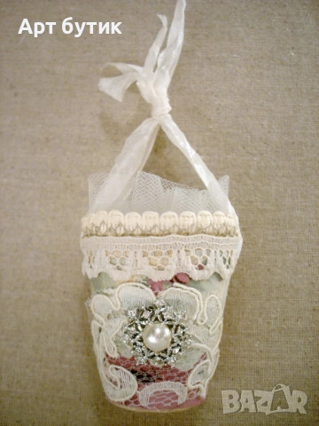 Бонбониери - чашки в стил шейби шик