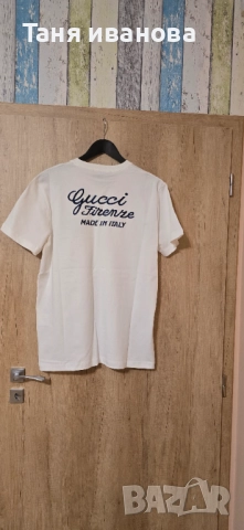 Gucci Firenze M, снимка 5 - Тениски - 52286477