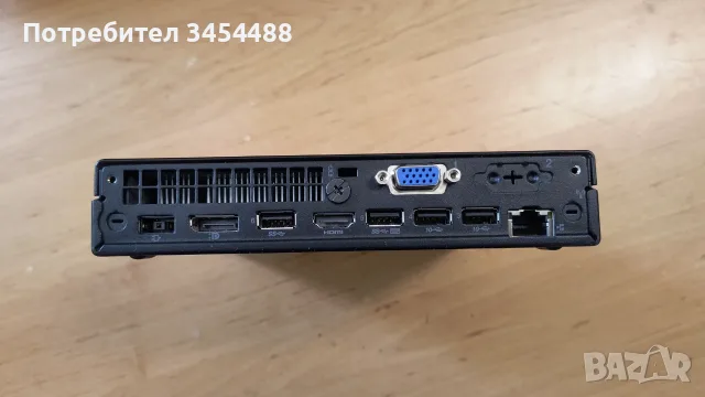Lenovo ThinkCentre M80q (USDT) Enterprise Compact PC, i5-10500T@2.30GHz,6-core, 16 RAM, 256 SSD NVMe, снимка 3 - Работни компютри - 56096844