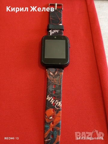 Смарт часовник MARVEL с USB не е тестван 51708, снимка 3 - Смарт часовници - 53591826