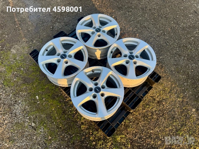 4бр.Алуминиеви джанти 16цола 5x108 Borbet за Ford Kuga,Focus,C-Max,Connect,Volvo, снимка 2 - Гуми и джанти - 53747298