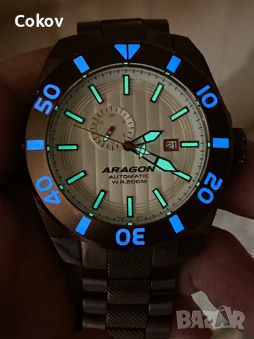 Aragon Regeneron Diver Automatic NH37 Limited Edition, снимка 1 - Мъжки - 42683166