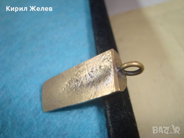 СТАР БРОНЗОВ АМУЛЕТ ФИГУРАЛЕН МЕДАЛЬОН ХУДОЖЕСТВЕНА МАЙСТОРСКА ИЗРАБОТКА ТОТЕМ РЯДЪК 25563, снимка 5 - Антикварни и старинни предмети - 35679571