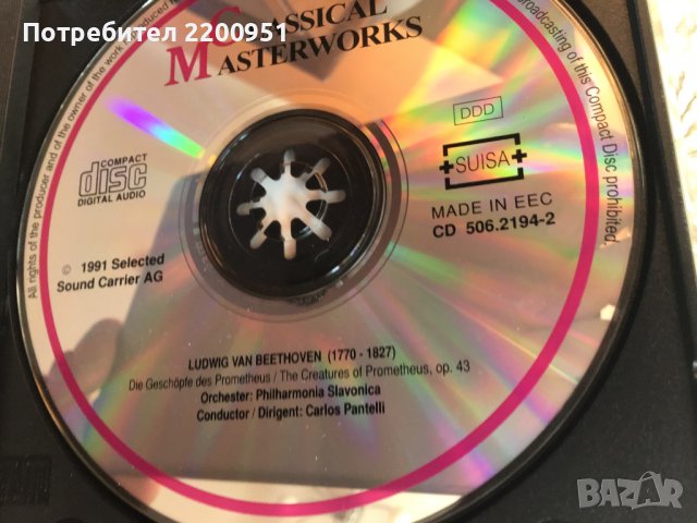 BEETHOVEN, снимка 7 - CD дискове - 39610016