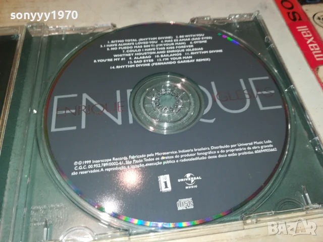 ENRIQUE-ORIGINAL CD 1208250831, снимка 2 - CD дискове - 51335627